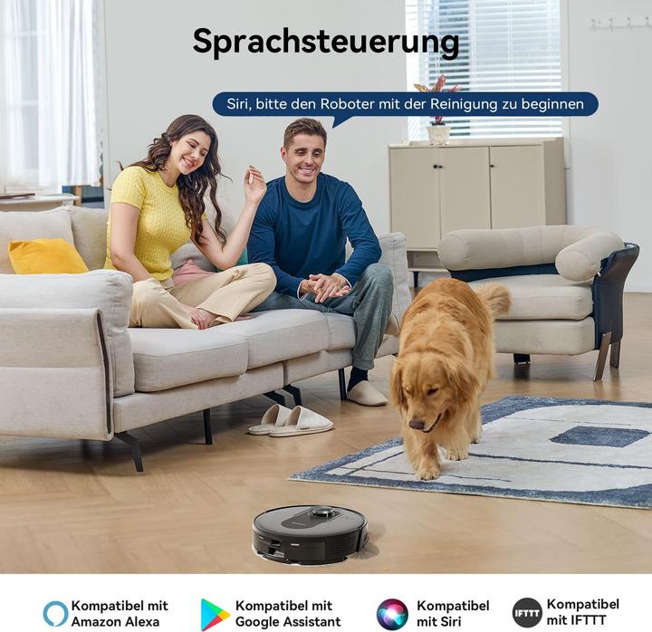 Produktbild Proscenic Q8 Saugroboter mit Wischfunktion (Saugwischroboter)