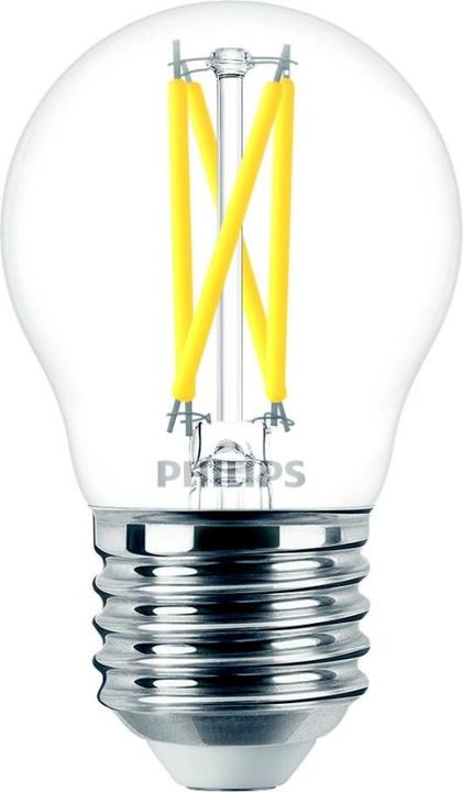Produktbild Philips Professional LED Tropfenlampe Birne E27 2,5 Watt klar warmweiss DIMMBAR (E27, 340 lm, 1 x)