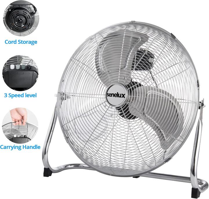 Produktbild Senelux Tragbarer Bodenventilator (55 dB)