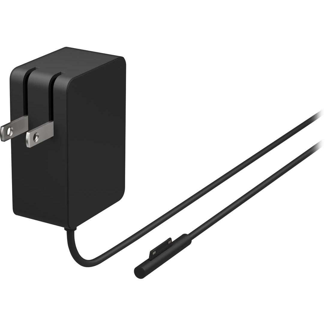 Microsoft Power Supply 24W - USA Version (24 W), Notebook Netzteil, Schwarz