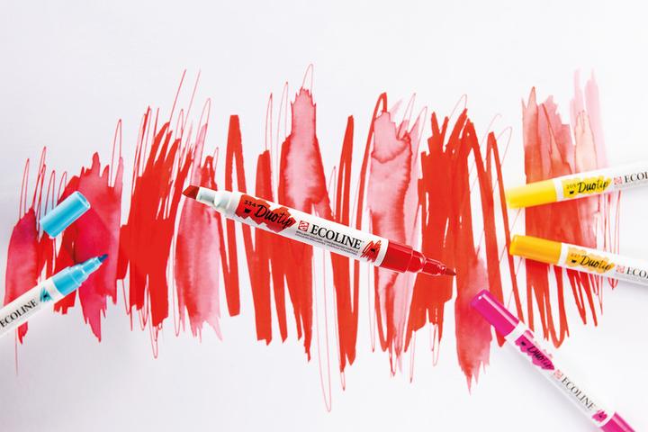 Produktbild Talens ECOLINE DUOTIP - Farbstifte Set (6x)