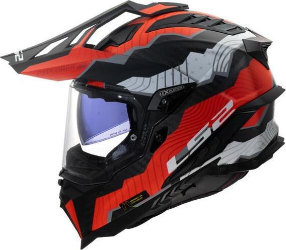 Produktbild LS2 MX701 EXPLORER CARBON TRICK MX-Helm (XS)