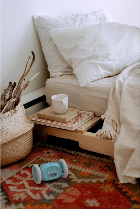 Actual product image Clocky the fleeing alarm clock