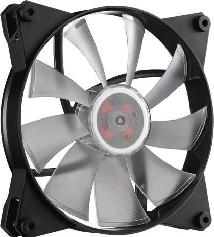 Actual product image Cooler Master MasterFan Pro 140 Air Flow RGB Processor Fan Black, Transparent (140 mm, 1 x)
