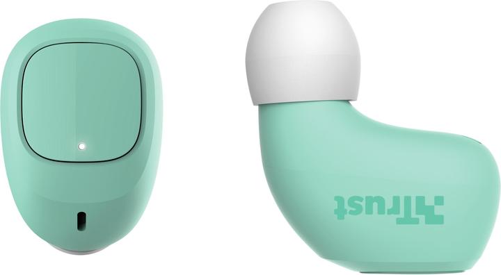 Actual product image Trust Nika Compact Blueth Earphones Mint (ANC, 8 h, Wireless)