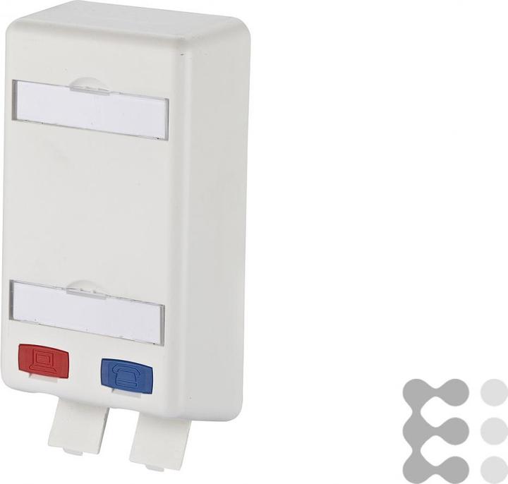 Produktbild Metz Connect E-DAT modul 8/8(8) APF - Installationskasten Netzwerkoberfläche