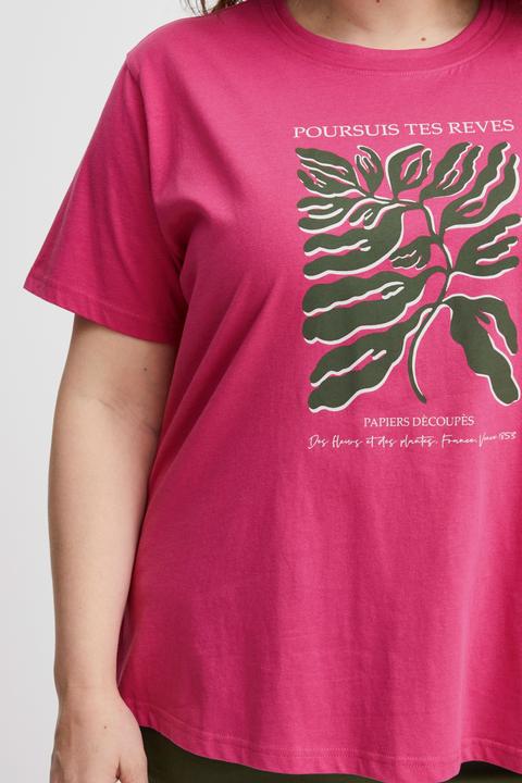 Image du produit Fransa Plus Size Selection - FPETTA TEE 1 - T-shirt - 20612958 (S)