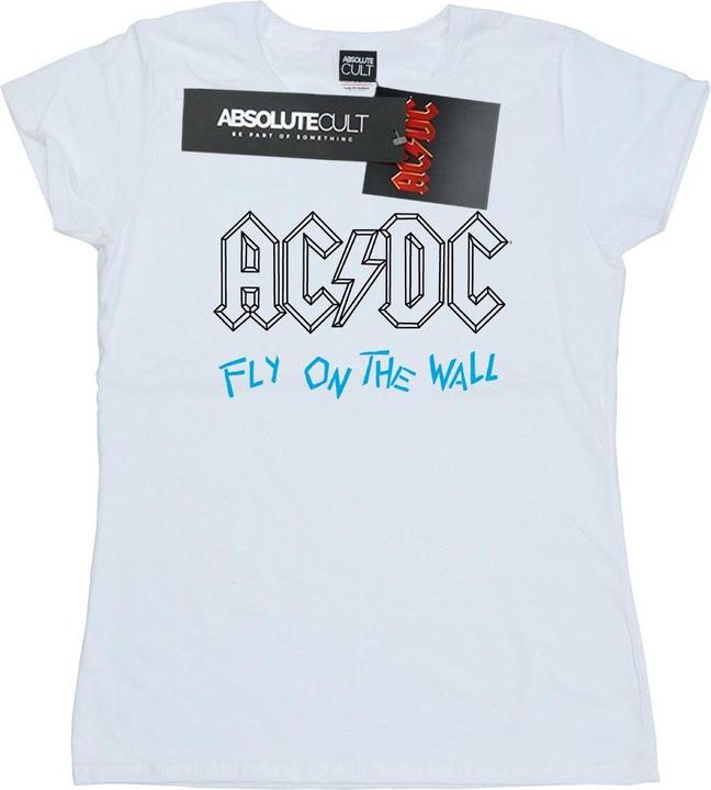 Image du produit AC/DC T-shirt en coton Fly On The Wall Outline - Femmes/Dames (M)