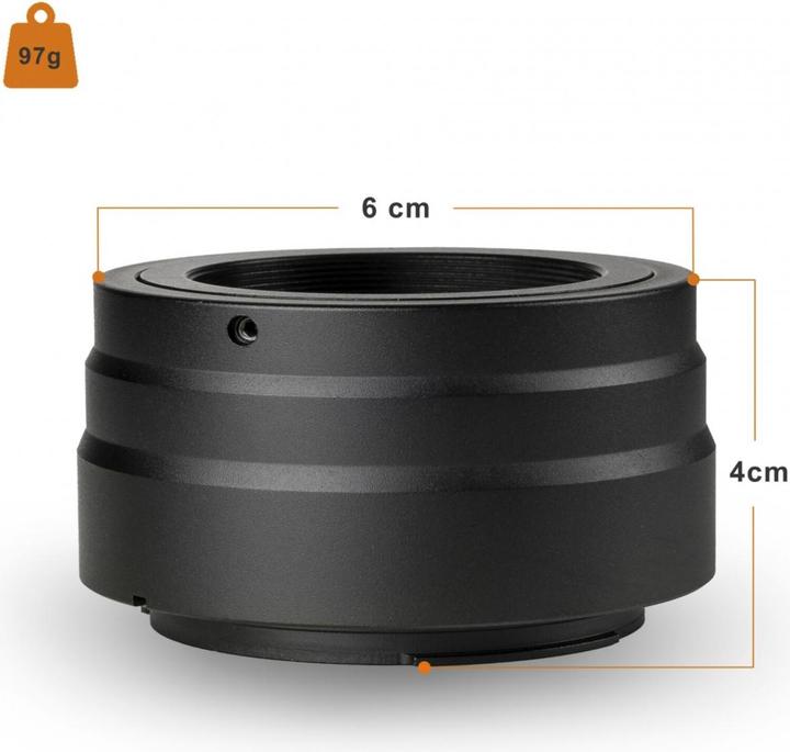 Actual product image Walimex pro T2 adapter to Canon R