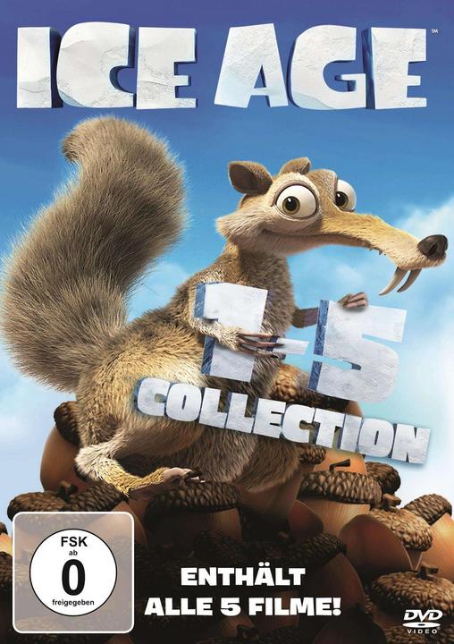 Actual product image Disney Interactive Studios Ice Age 1-5 (DVD, 2020, German)