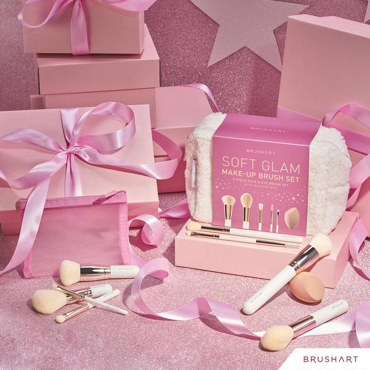 Actual product image BrushArt Soft Glam Makeup Brush Set (Set)
