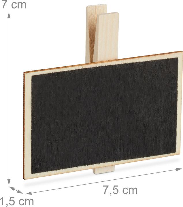 Immagine prodotto Relaxdays lavagnette-segnaposto (1.50 cm, 7.50 cm)