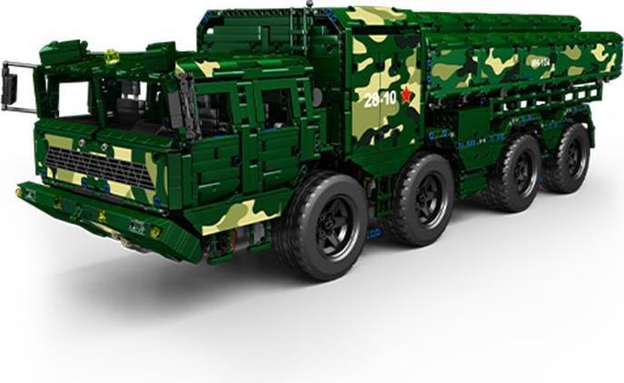 Mould King 20008 - LKW CJ-10 mit Marschflugkörper