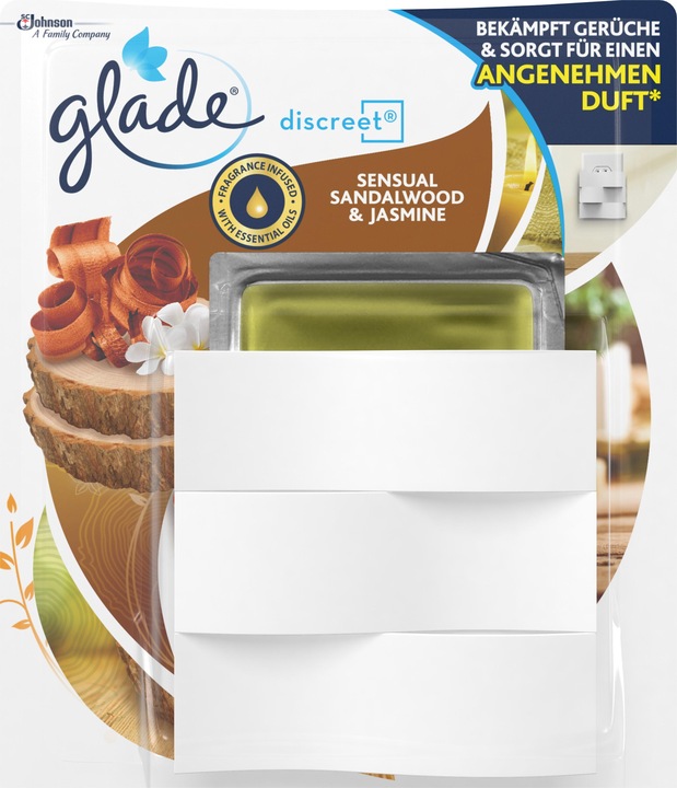 Produktbild Glade Discreet Original Bali Sandelholz & Jasmin