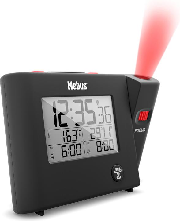 Mebus 25795 Radio Projection Alarm Clock