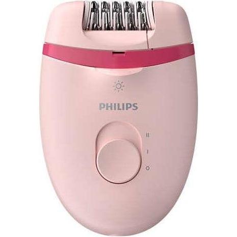 Philips, Epilierer, Corded Compact Epilator BRE285/00 Satinelle Essential Baltas/Rožinė, Corded