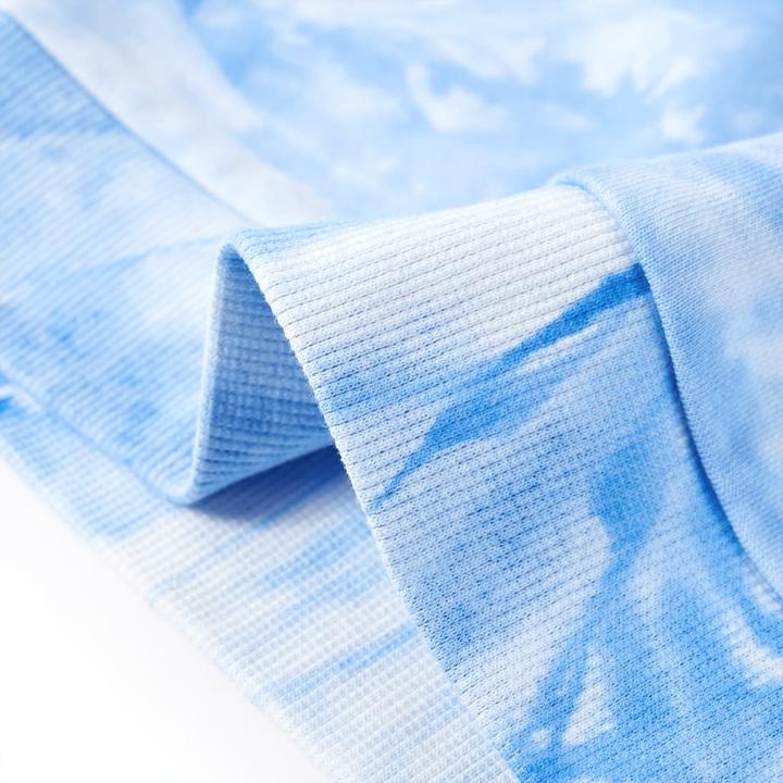 Immagine prodotto vidaXL Felpa da bambino azzurro 128,Materiale: 85% cotone. 15 (128)