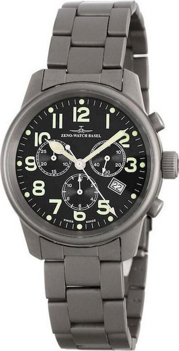 Zeno-Watch Basel Pilot Classic Titanium 7530Q-a1M Chrono (Cronografo, 40 mm)