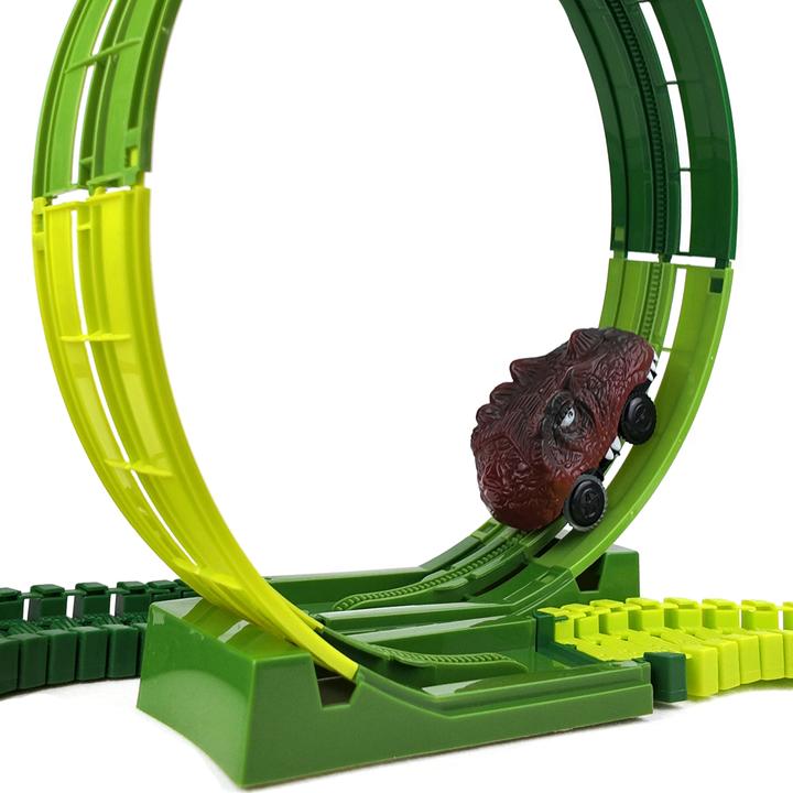 Produktbild I Am Creative Dino Eisenbahn, Rennbahn 93-teilig