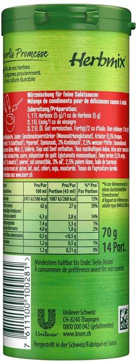 Image du produit Knorr Herbmix (101 g)