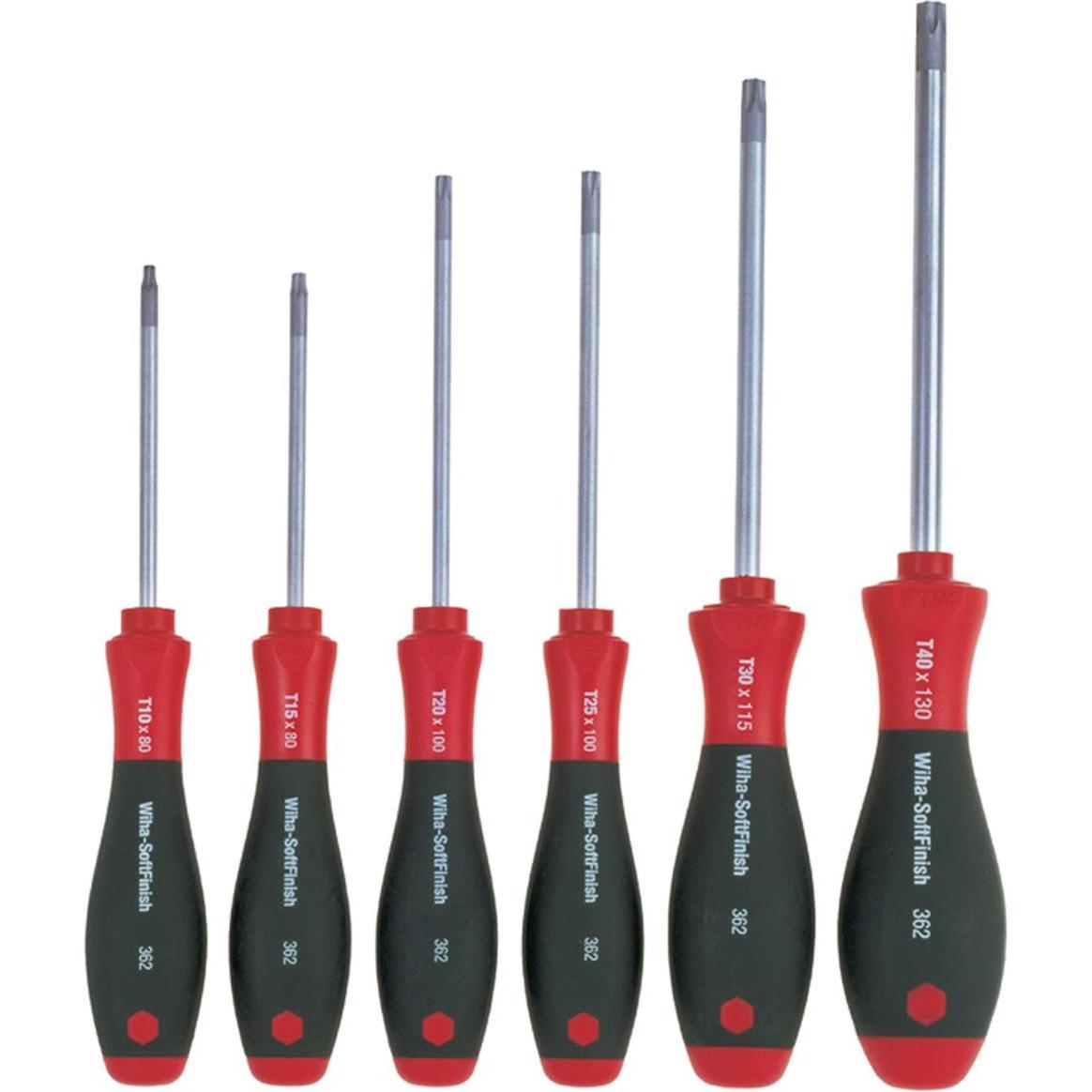 Wiha, Cacciavite, Schraubendreher Set SoftFinish (Torx (TX))
