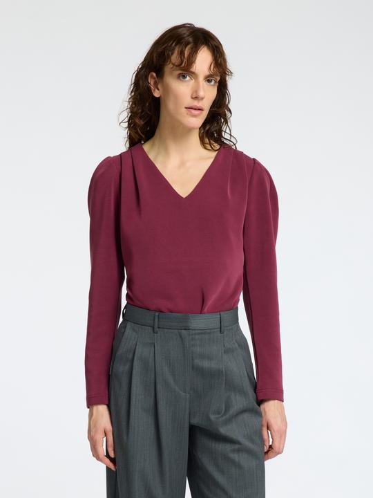 Immagine prodotto Selected Top drappeggiato con scollo a V (M)