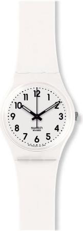 Produktbild Swatch Just White Soft (Analoguhr, 34 mm)