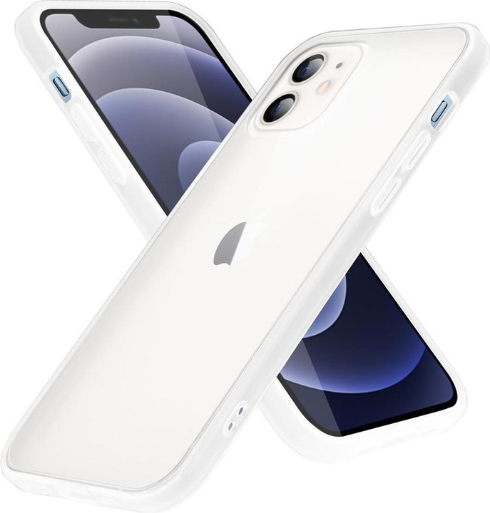 Produktbild Cadorabo Hybrid Matt Cover (Apple iPhone 12, Realme 12 Pro+)