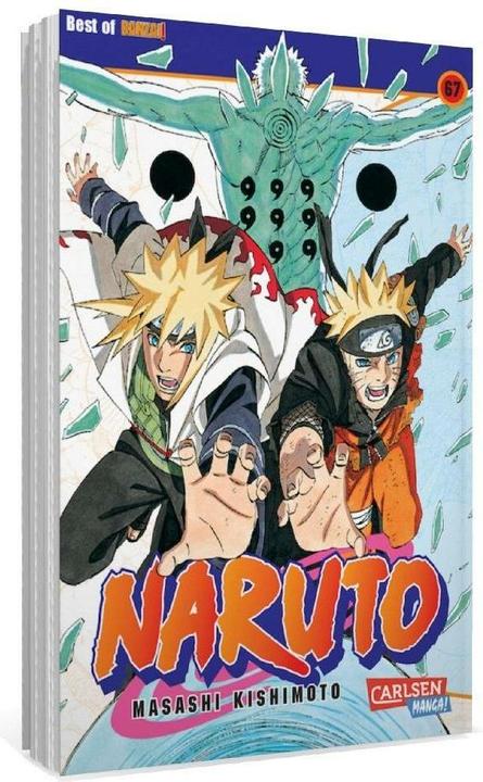 Actual product image Naruto, Band 67 (German, Masashi Kishimoto, 2015)