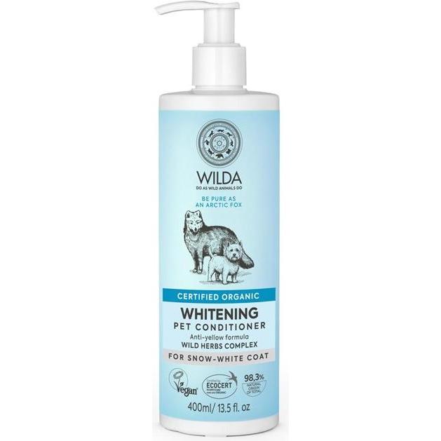 Meilleurs prix pour Wilda Siberica après-shampooing WHITENING, 400 ml (Chat, Chien), Hygiène animale