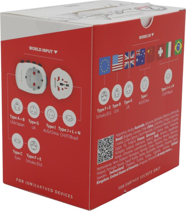 Produktbild Skross Reiseadapter PRO+ / universell geerdet / USB-A+C 30W PD