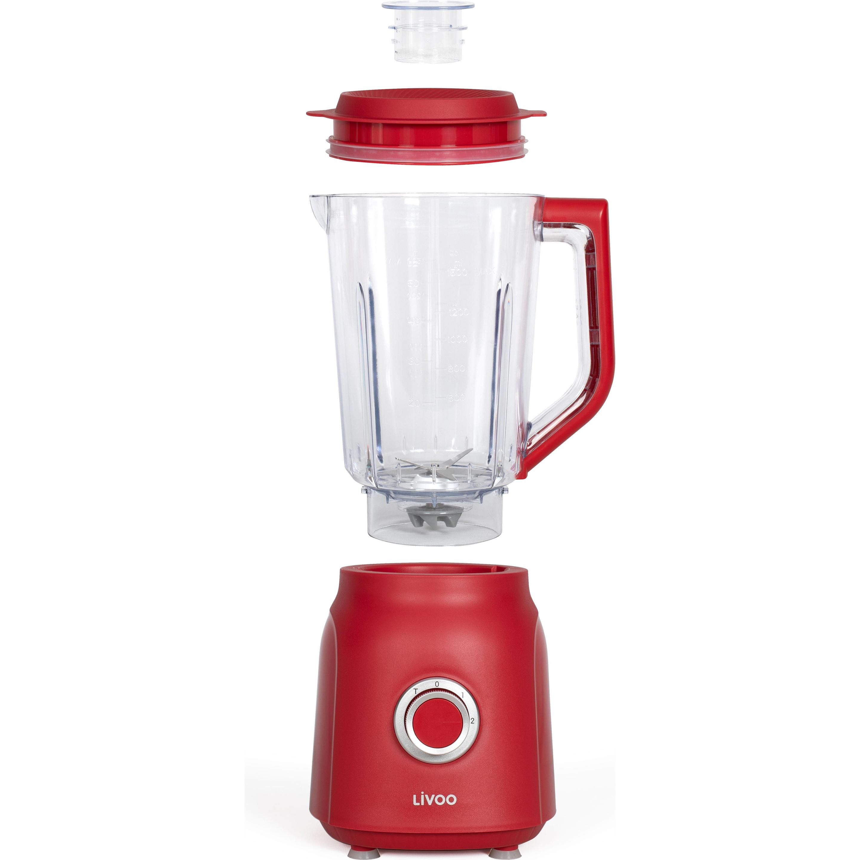 Thumbnail - Livoo Standmixer 1,5 L, Standmixer, Rot
