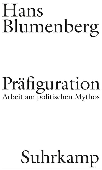 Produktbild Präfiguration (Deutsch, Hans Blumenberg, 2014)