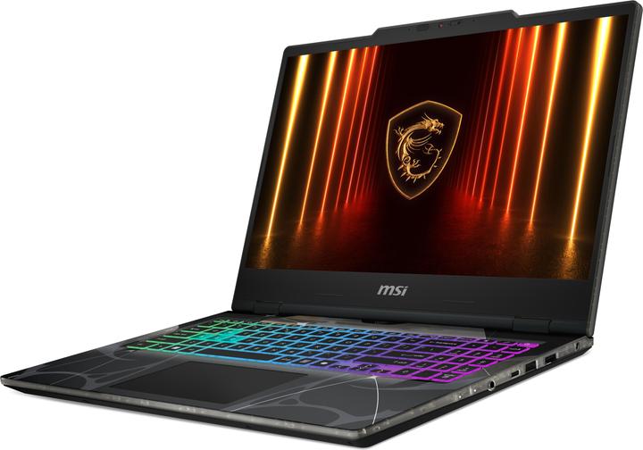 Actual product image MSI GAMING CYBORG 15 15.6Â'Â' i5-13420H RTX 5050 8GB RAM 512GB SSD - No OS, Translucent Black (15.60", 512 GB, 16 GB, Eng. Int., Intel Core i5-13420H)