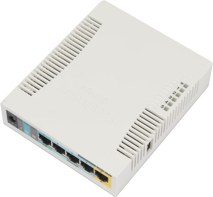 Produktbild MikroTik RB951UI-2HND: 5 Port WLAN Router