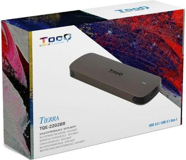 Produktbild Tooq Technology Caja Externa M.2 Ngff Usb3.1 Gen1 Aluminio Marron (M.2)
