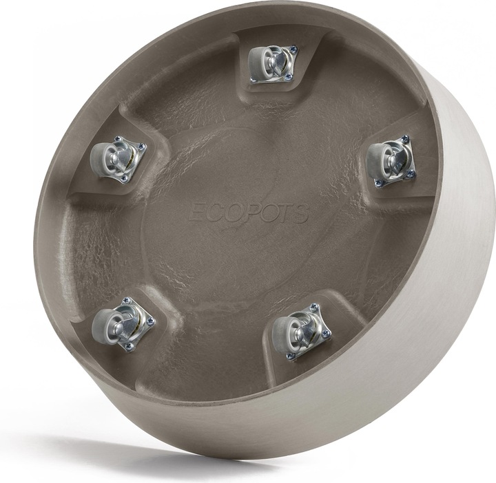 Actual product image Ecopots Saucer on Wheels