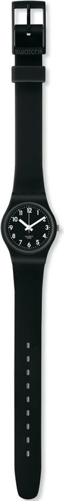 Actual product image Swatch Lady Black Single (Analogue wristwatch, Swiss made, 25 mm)