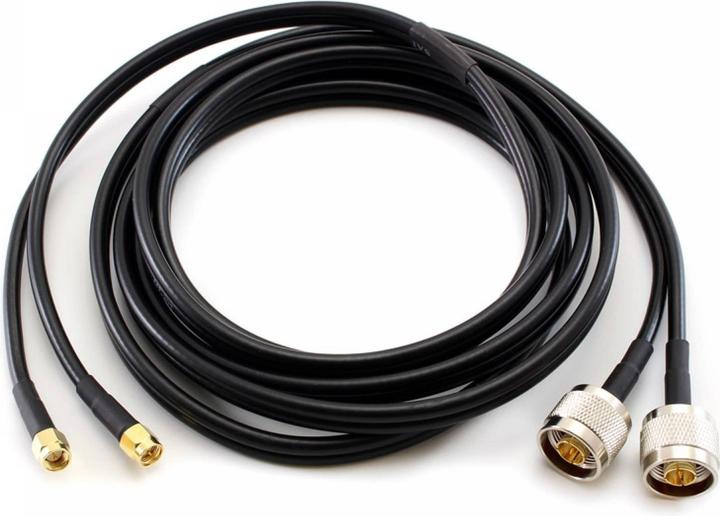 Actual product image OEM Coaxial Cable N Male / SMA Male Duplex CC-NM-SM-5-D (Antenna cable)