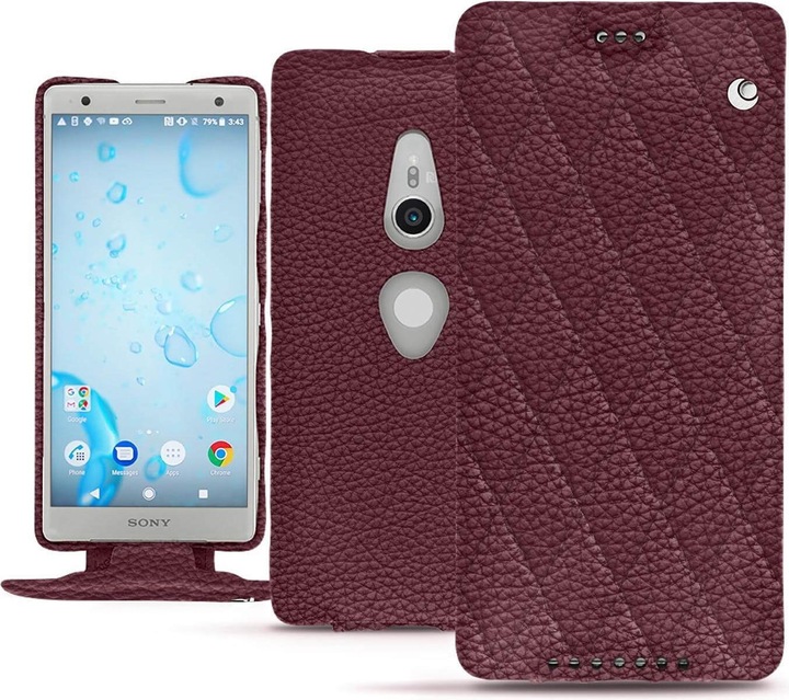 Actual product image Noreve Leather cover vertical (Sony Xperia XZ2)