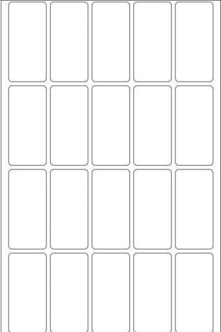 Actual product image HERMA Multipurpose labels