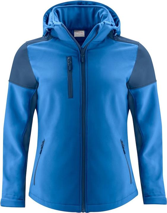 Sharp Printer Prime Softshell Jas dames kobalt/marine - maat L