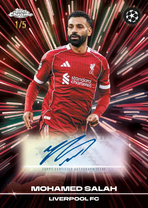Produktbild Topps UCC Chrome 2025-26 - Jumbo Box (Englisch)