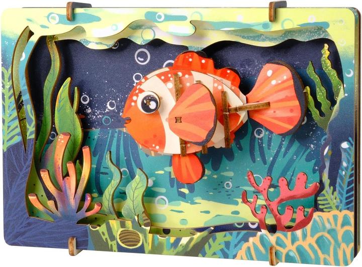 Immagine prodotto Escape Welt Pesce pagliaccio - Modello in legno 3D (22 pezzi)