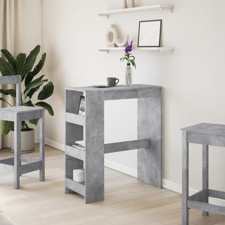 Image du produit VidaXL Table de bar avec étagère