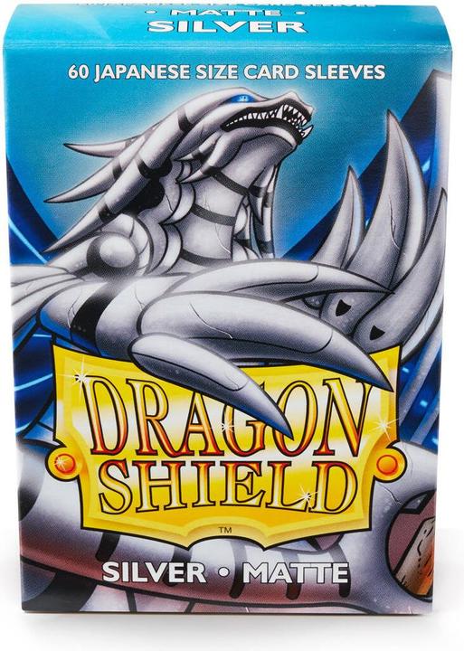 Arcane Tinman ART11108 - Opaco - Argento Formato Giapponese(60), Copertina protettiva per carte di credito