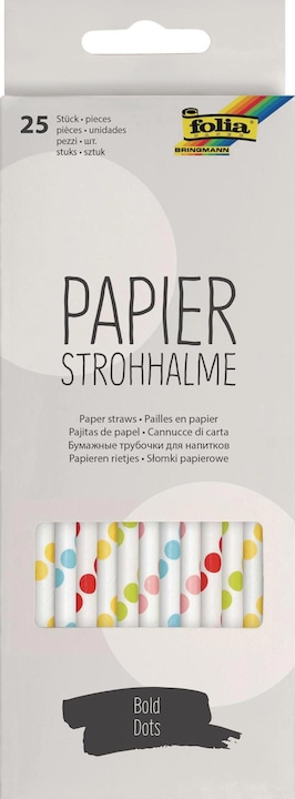 Produktbild Folia Strohhalme (25 x)