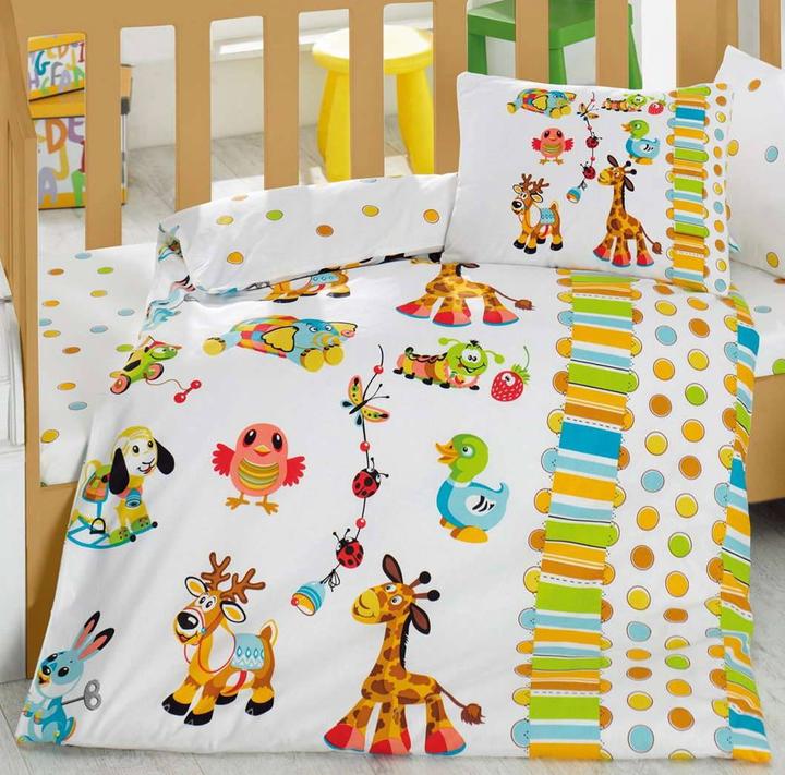 Actual product image Cotton Box Play Animals Baby Bedding (100 x 135 cm, 35 x 45 cm, 40 x 60 cm)