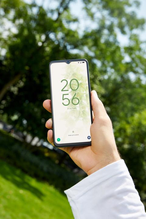 Actual product image TCL 40 NxtPaper 5G (256 GB, Starlight Black, 6.60", Hybrid Dual SIM, 5G)