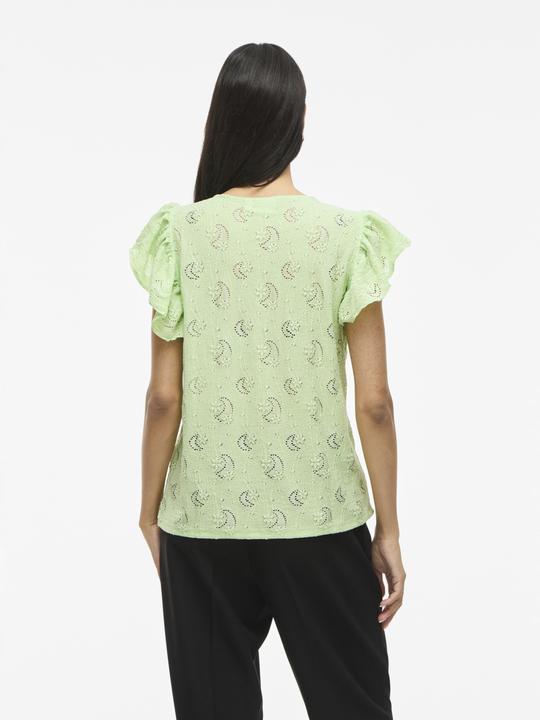 Immagine prodotto Vila VIKARLA V-Ausschnitt Oberteil mit angeschnittenen Ärmeln (M)